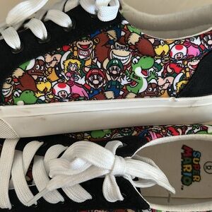 Ground Up Super Mario Nintendo 2023 Men’s Size 6 Sneakers NWOT Women Kids